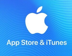 apple iTunes gift card