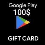 گیفت کارت گوگل پلی 100 دلاری